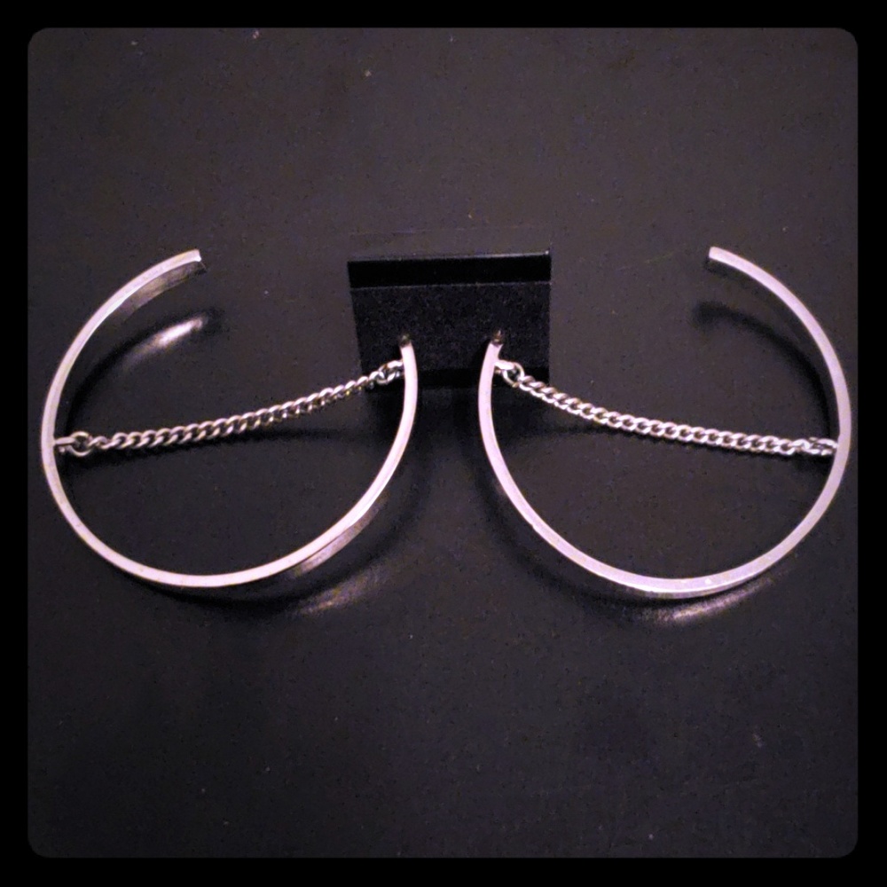 Steve Madden Silver Earrings